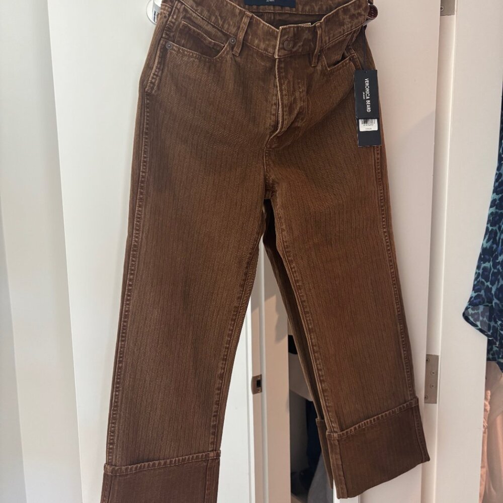 Veronica Beard straight leg pants, size 27 - Picture 2 of 5